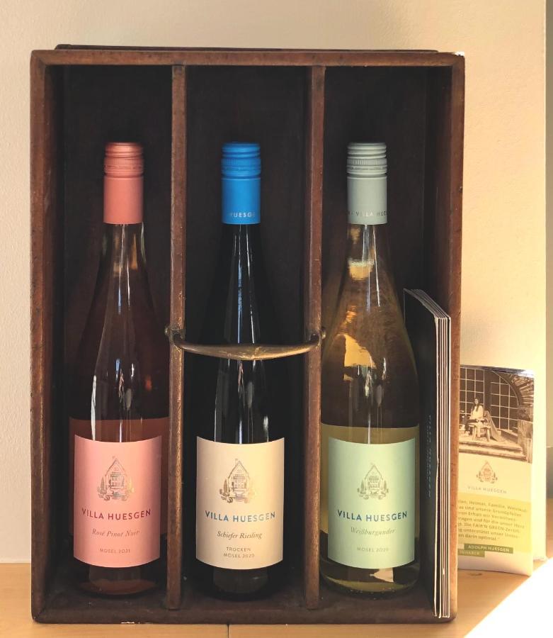 טראבן-טרארבאך Ferienwohnung Weingut Villa Huesgen Am Moenchhof מראה חיצוני תמונה
